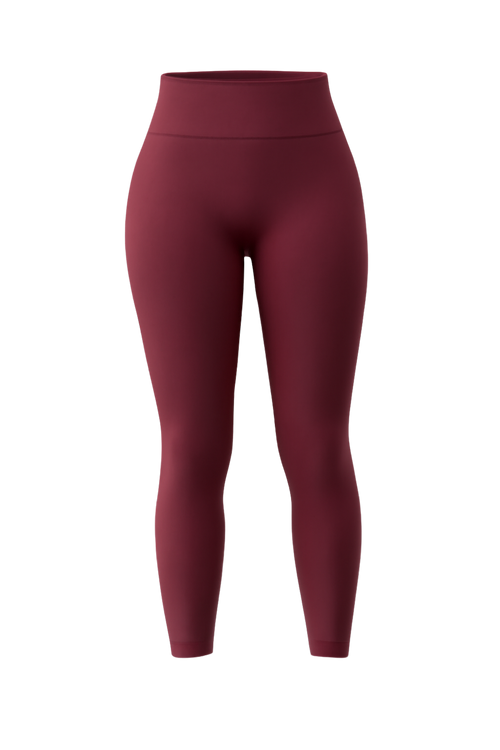 HYPE Contour Leggings - Cherry Red