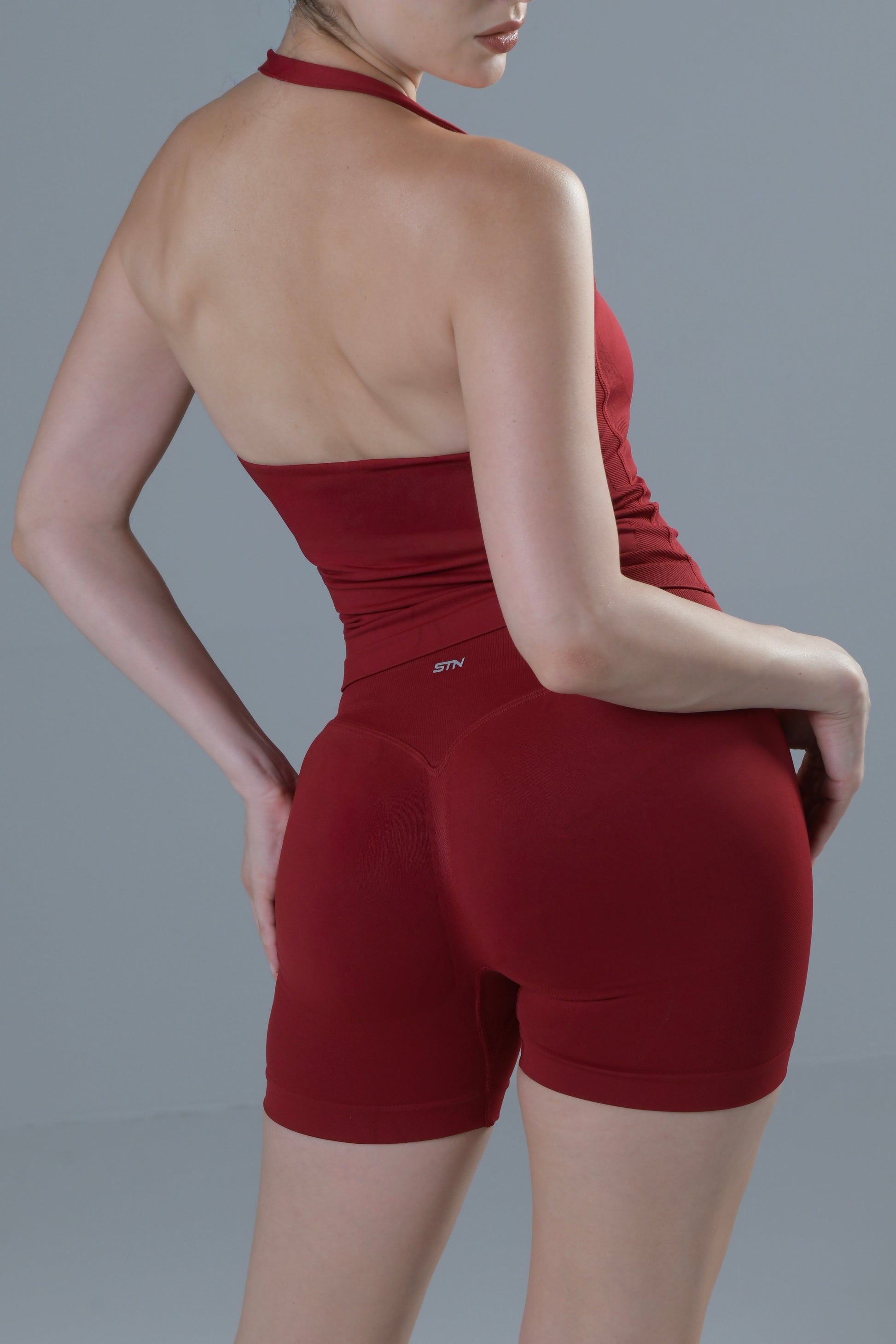 HYPE Contour Shorts - Cherry Red