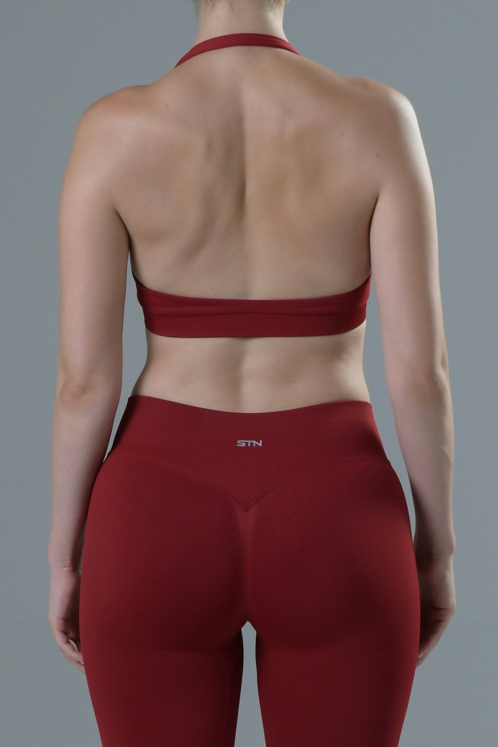 HYPE Halter Top - Cherry Red
