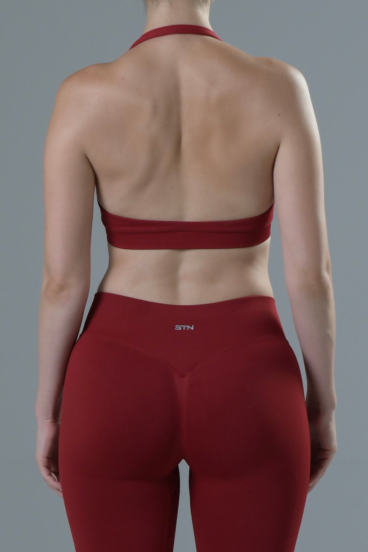 HYPE Halter Top - Cherry Red