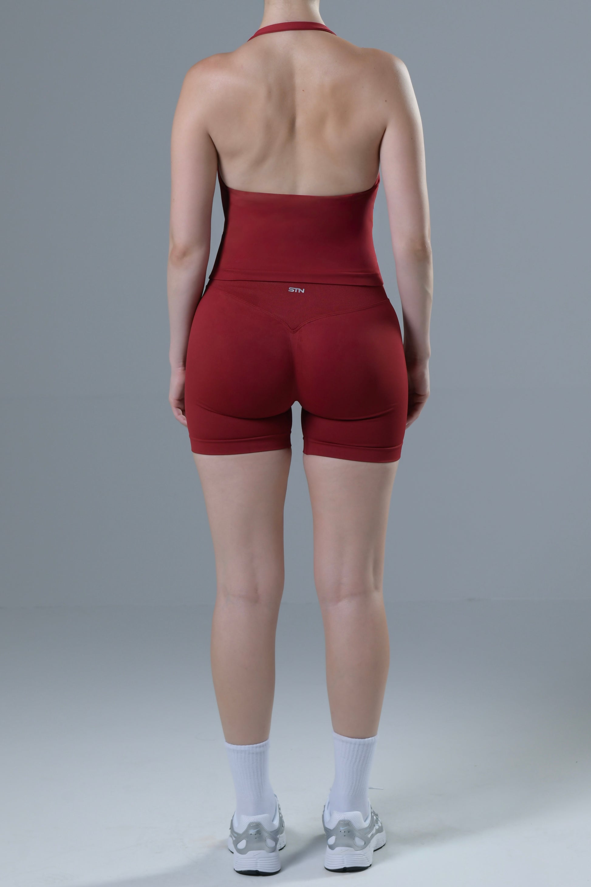 HYPE Contour Shorts - Cherry Red