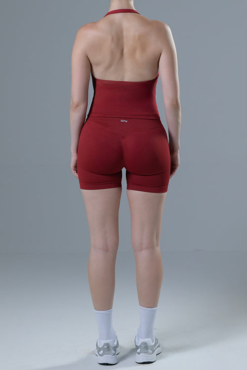 HYPE Contour Shorts - Cherry Red