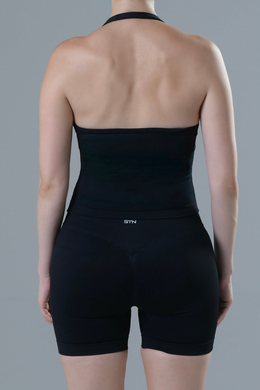 HYPE Halter Tank - Midnight
