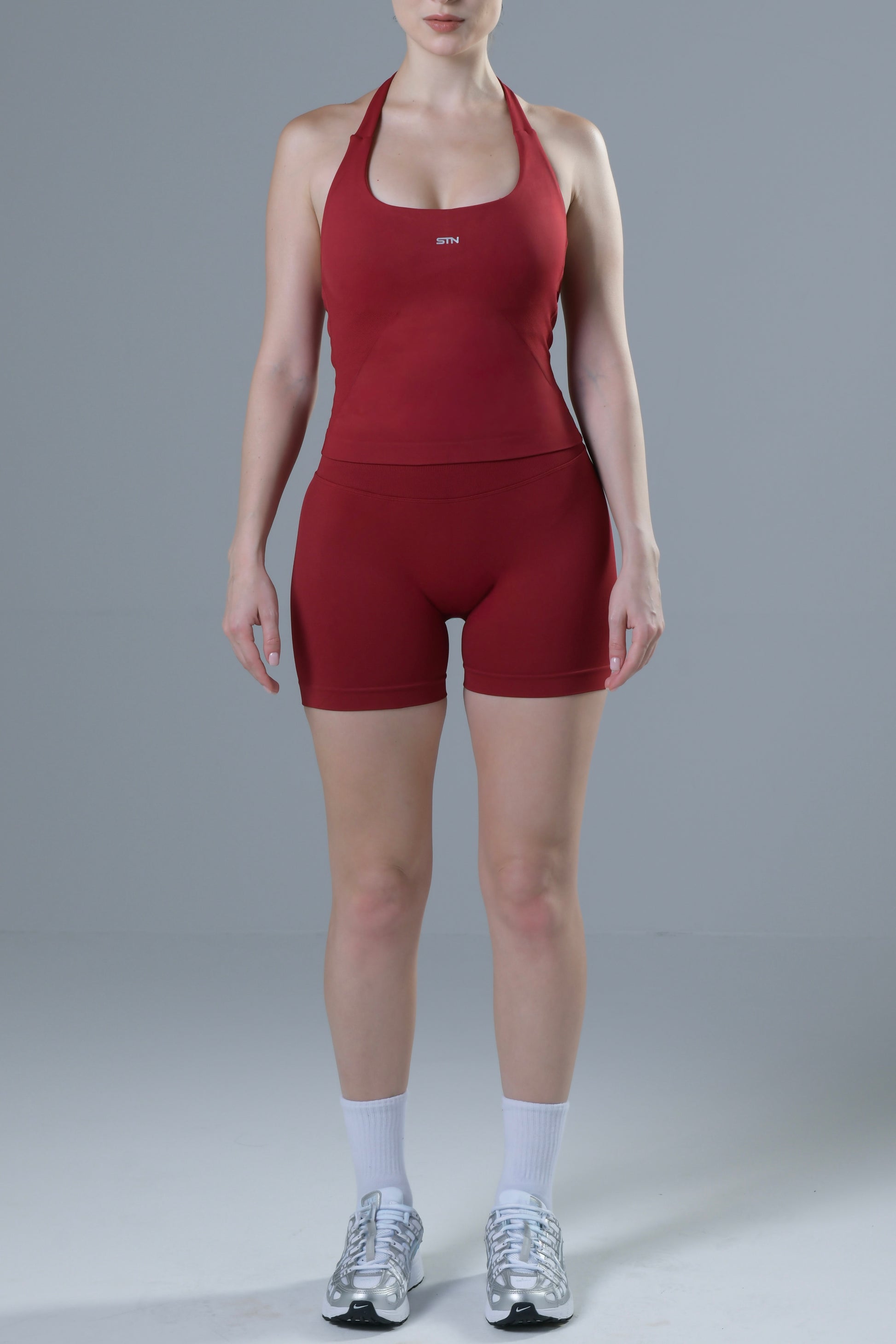 HYPE Contour Shorts - Cherry Red