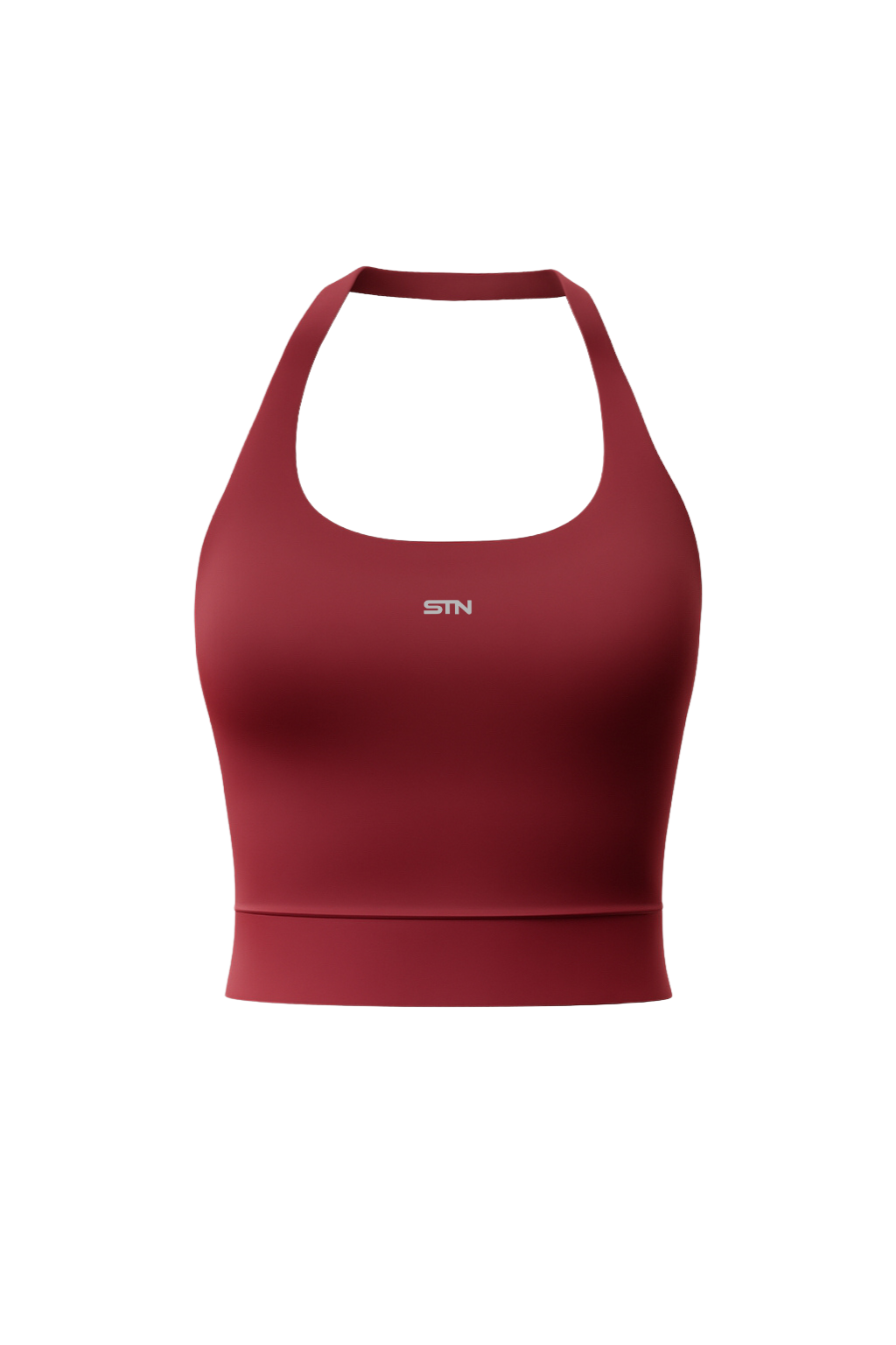 HYPE Halter Tank - Cherry Red