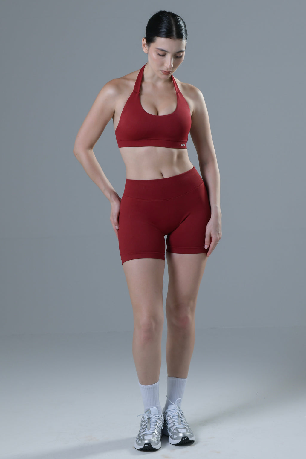 HYPE Contour Shorts - Cherry Red