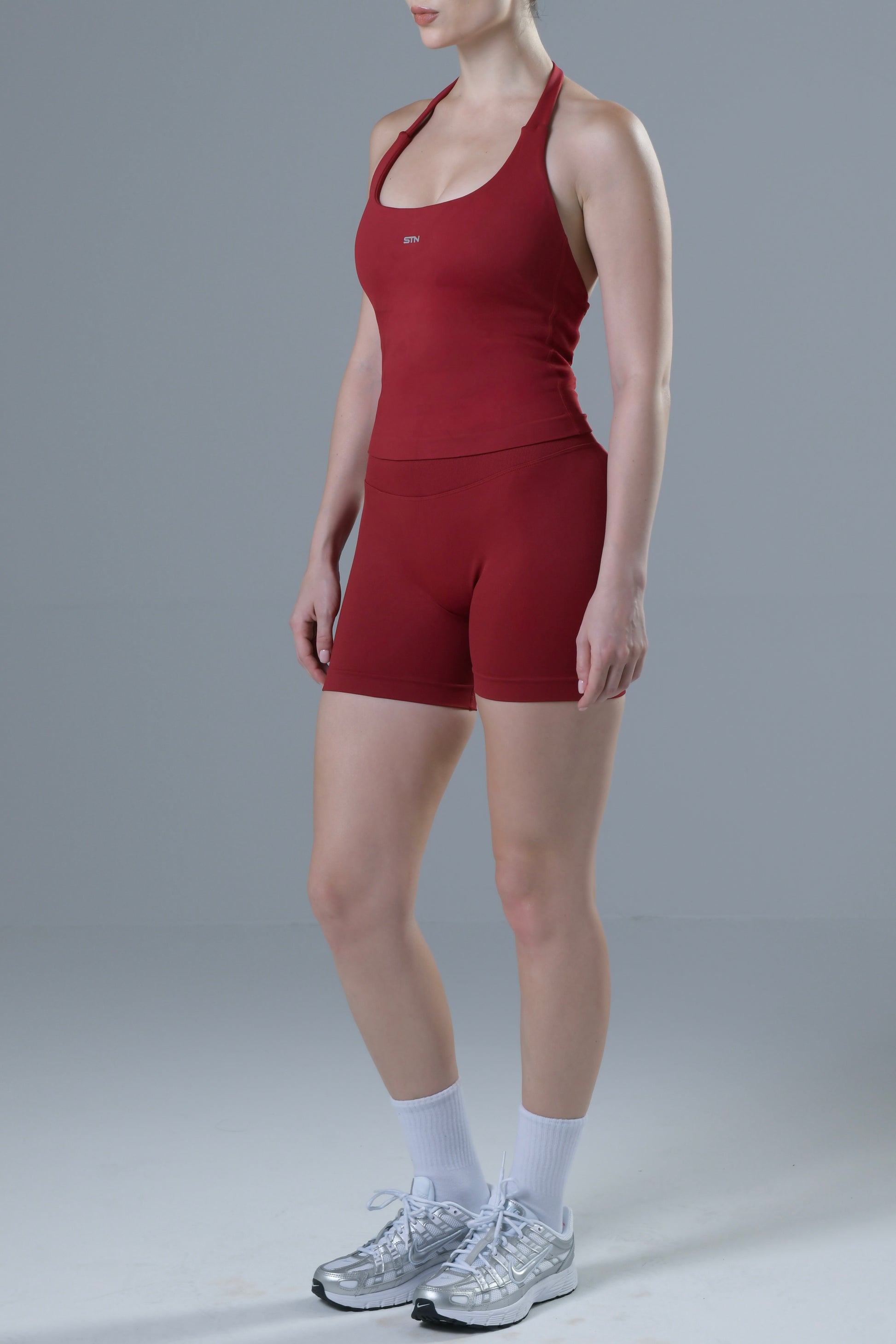HYPE Contour Shorts - Cherry Red