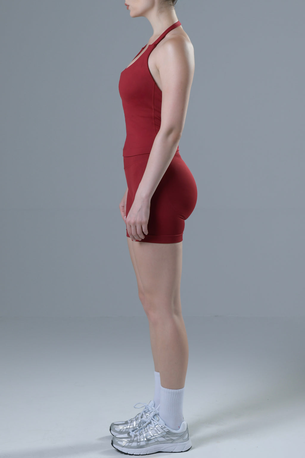 HYPE Contour Shorts - Cherry Red