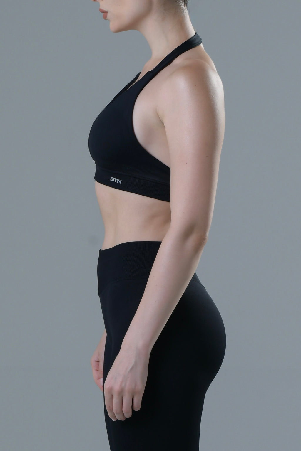 HYPE Halter Top - Midnight