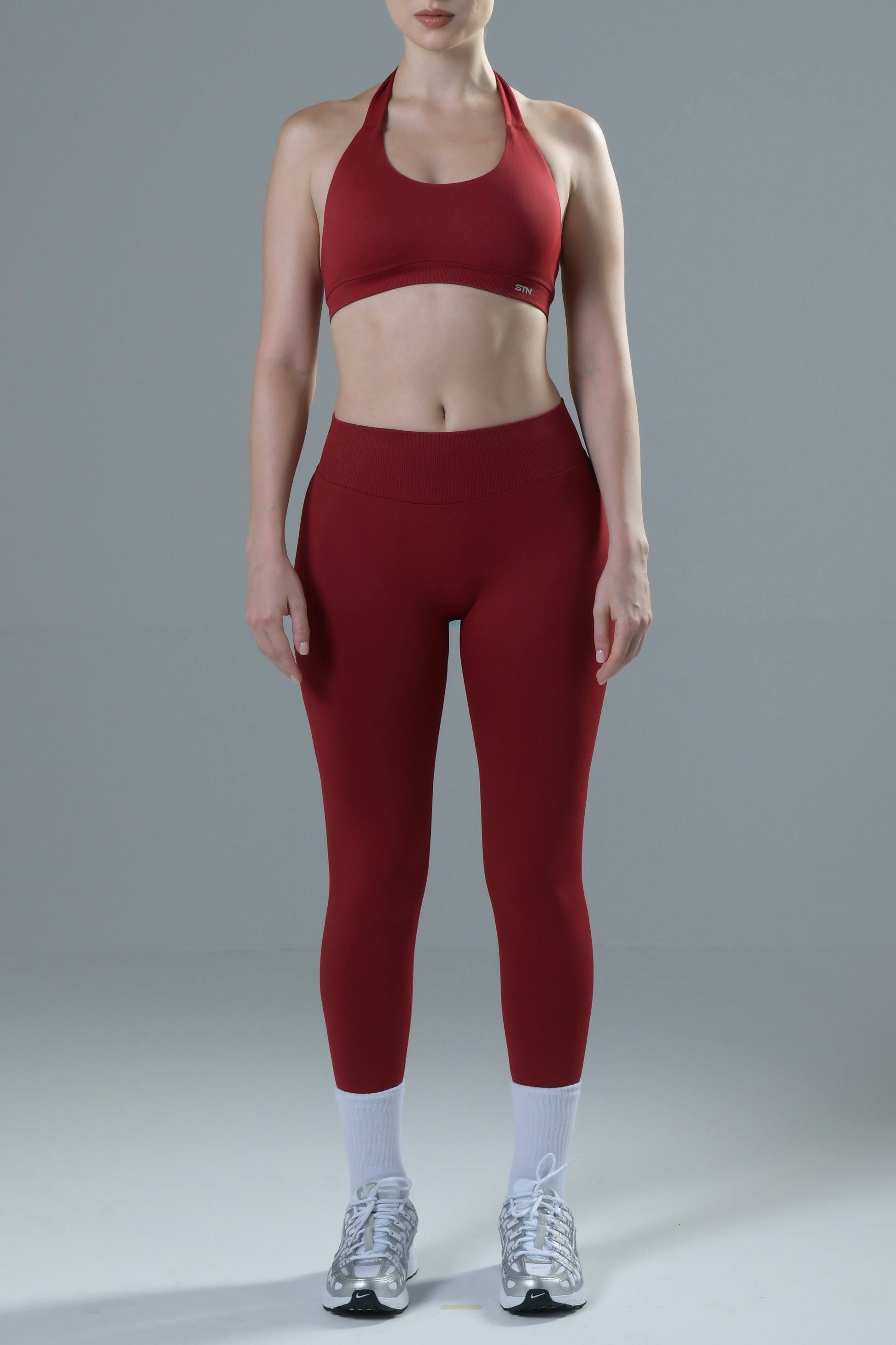HYPE Contour Leggings - Cherry Red