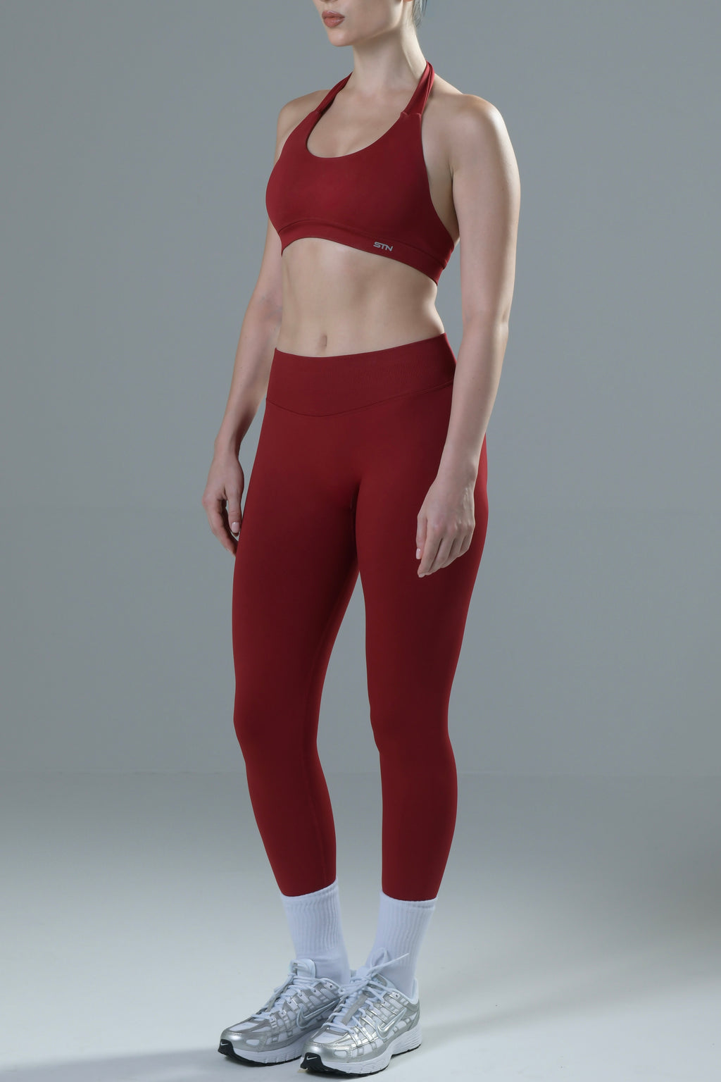 HYPE Contour Leggings - Cherry Red