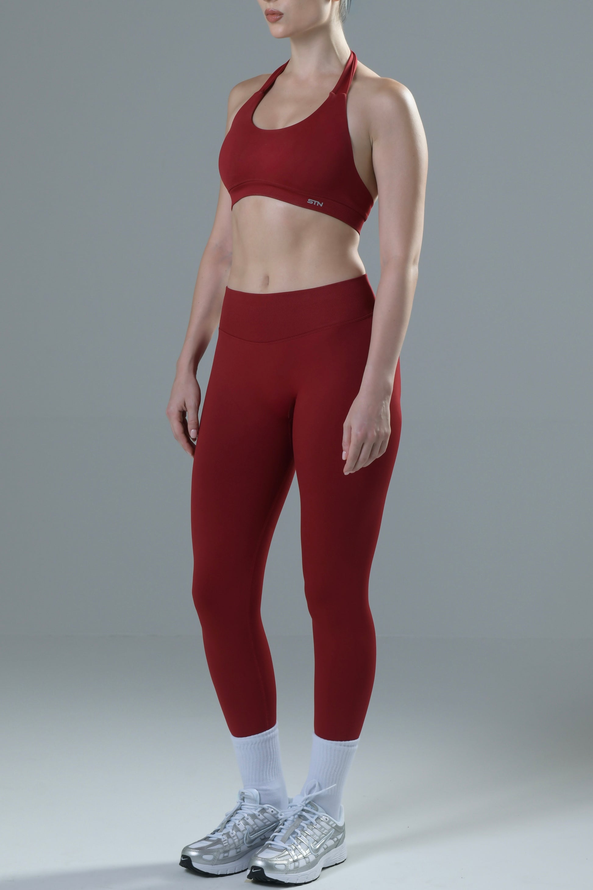HYPE Contour Leggings - Cherry Red