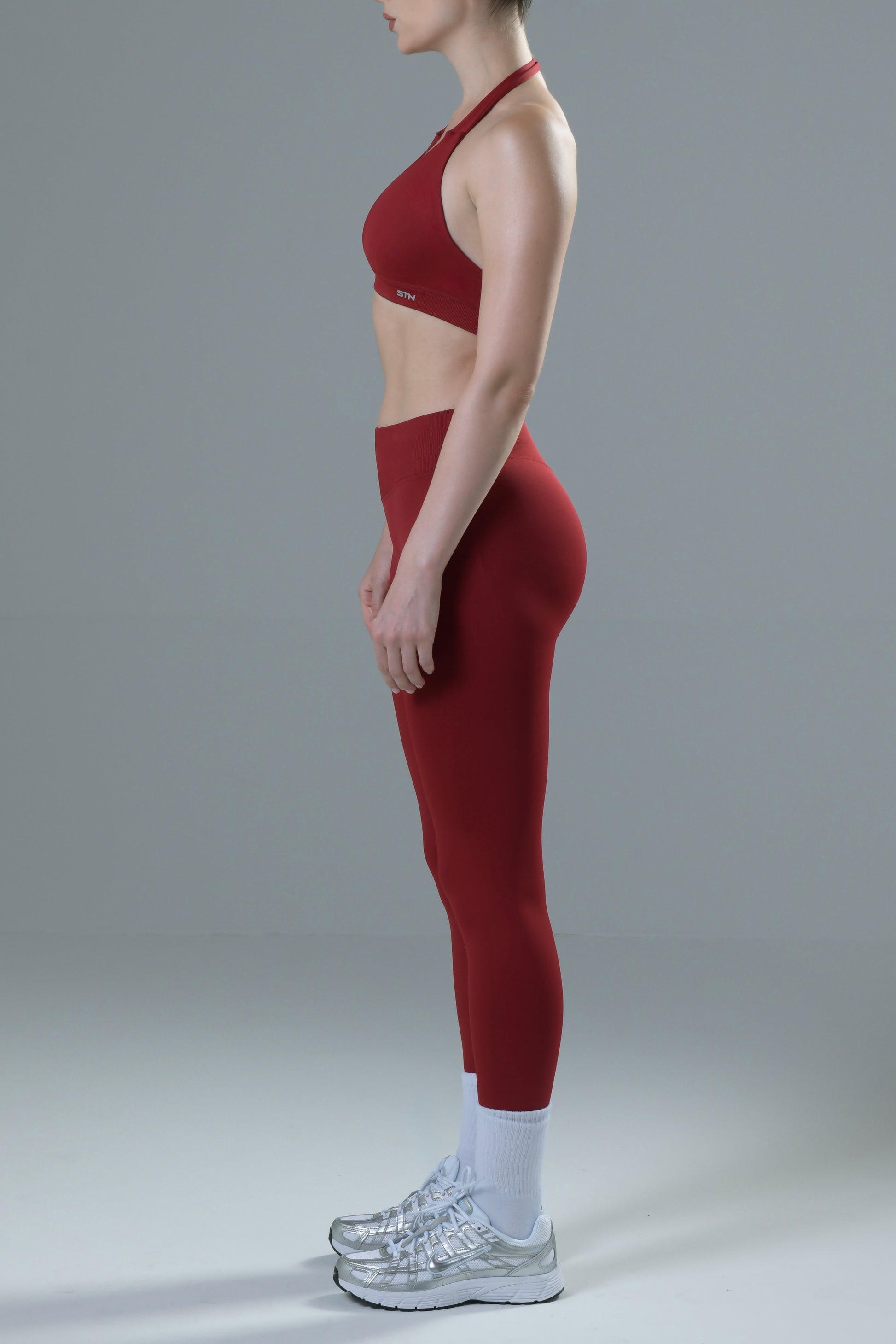 HYPE Contour Leggings - Cherry Red